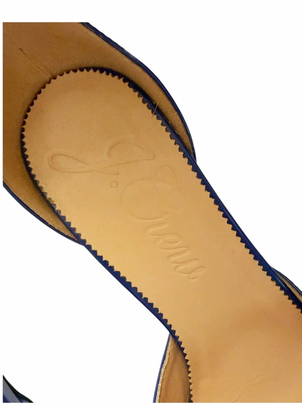 J.Crew Maisie Leather Ankle Strap Heels size 8.5 Made in Italy